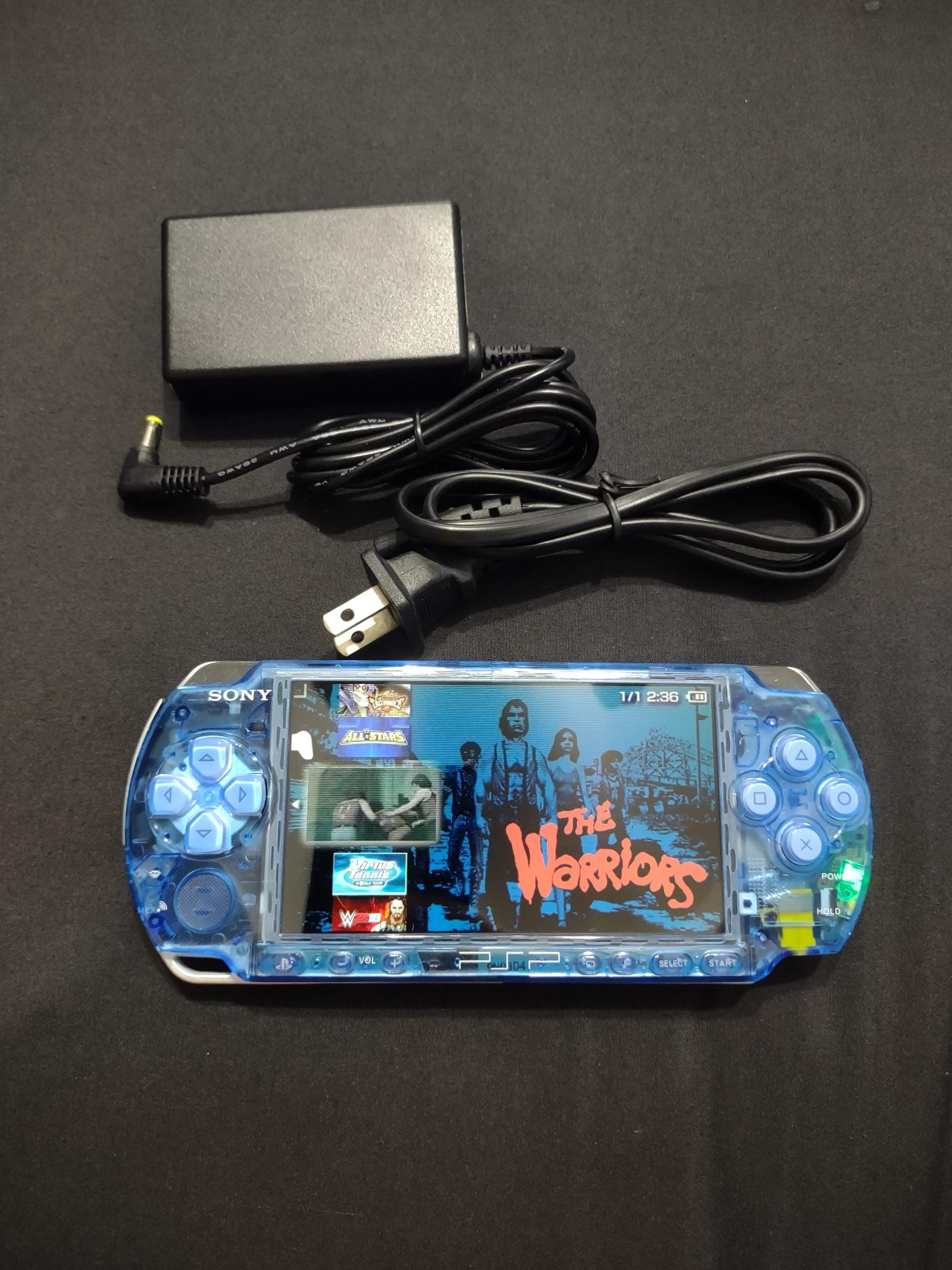 Psp 64gb or 128gb psp games+ retro collection modded