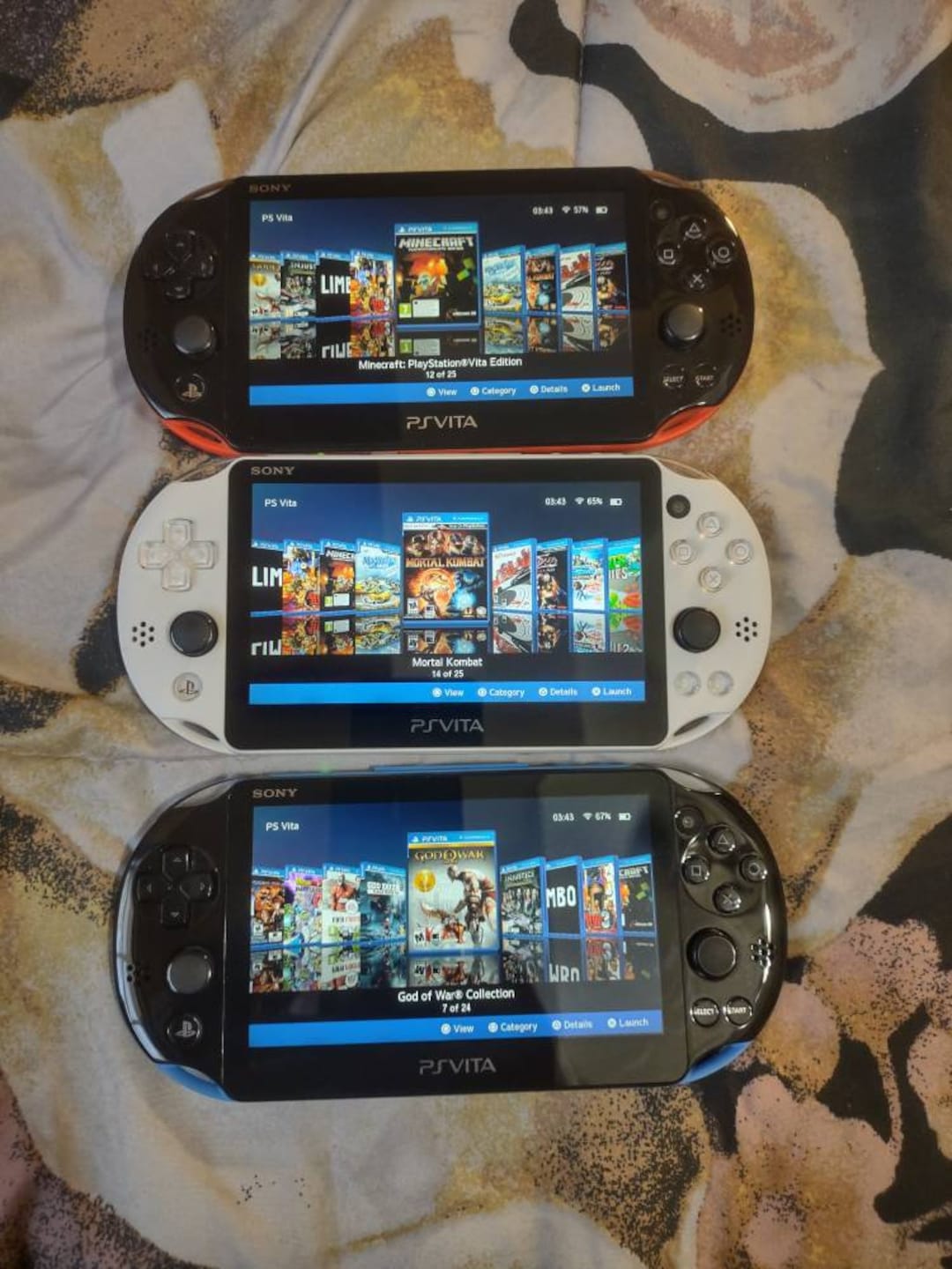 Ps Vita Modded 128gb W/games and Charger Etsy