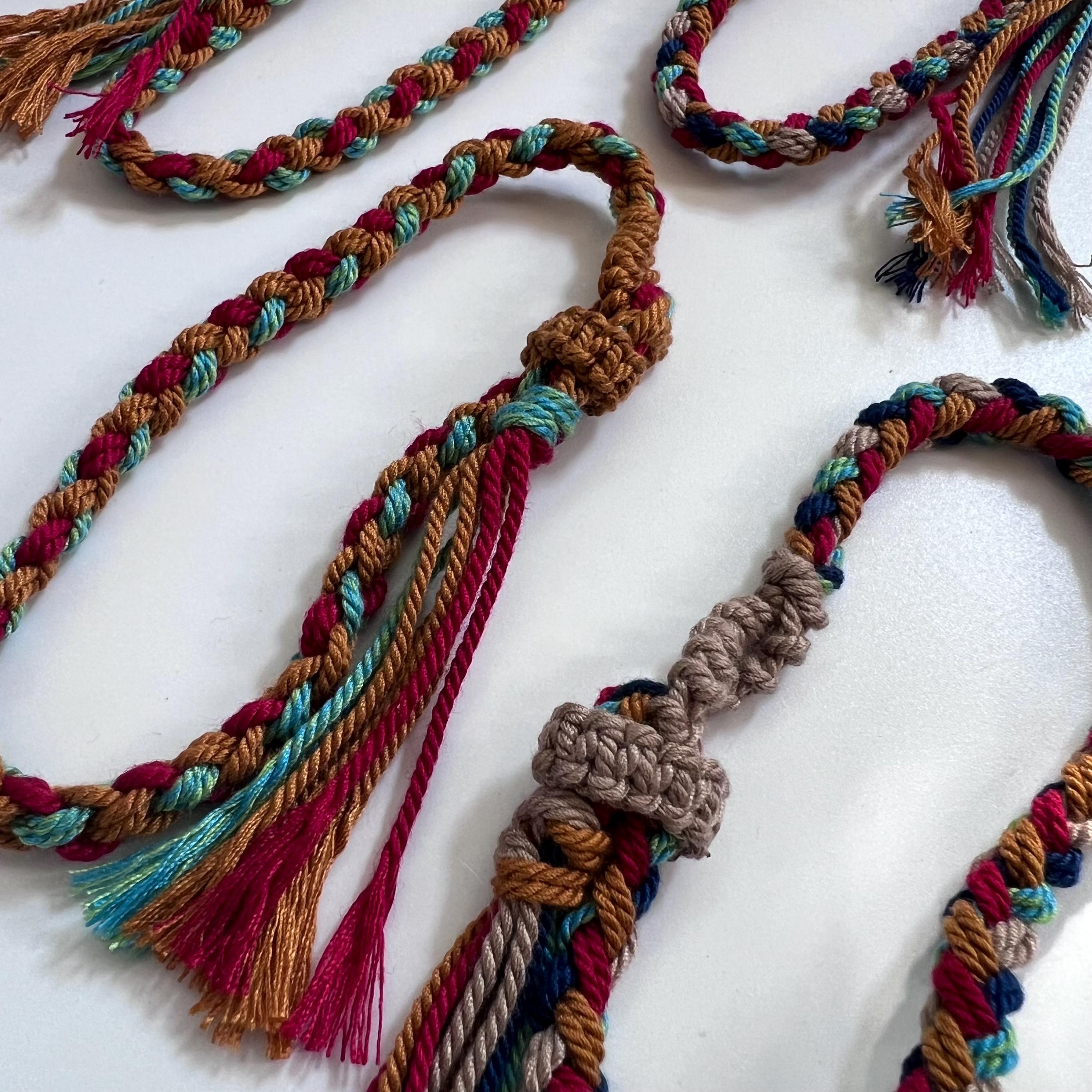 Talisman Rope Handmade Braided Cotton Rope Bracelet - Adjustable Friendship Gift - Etsy