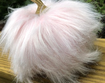 Pink Fur Pumpkins