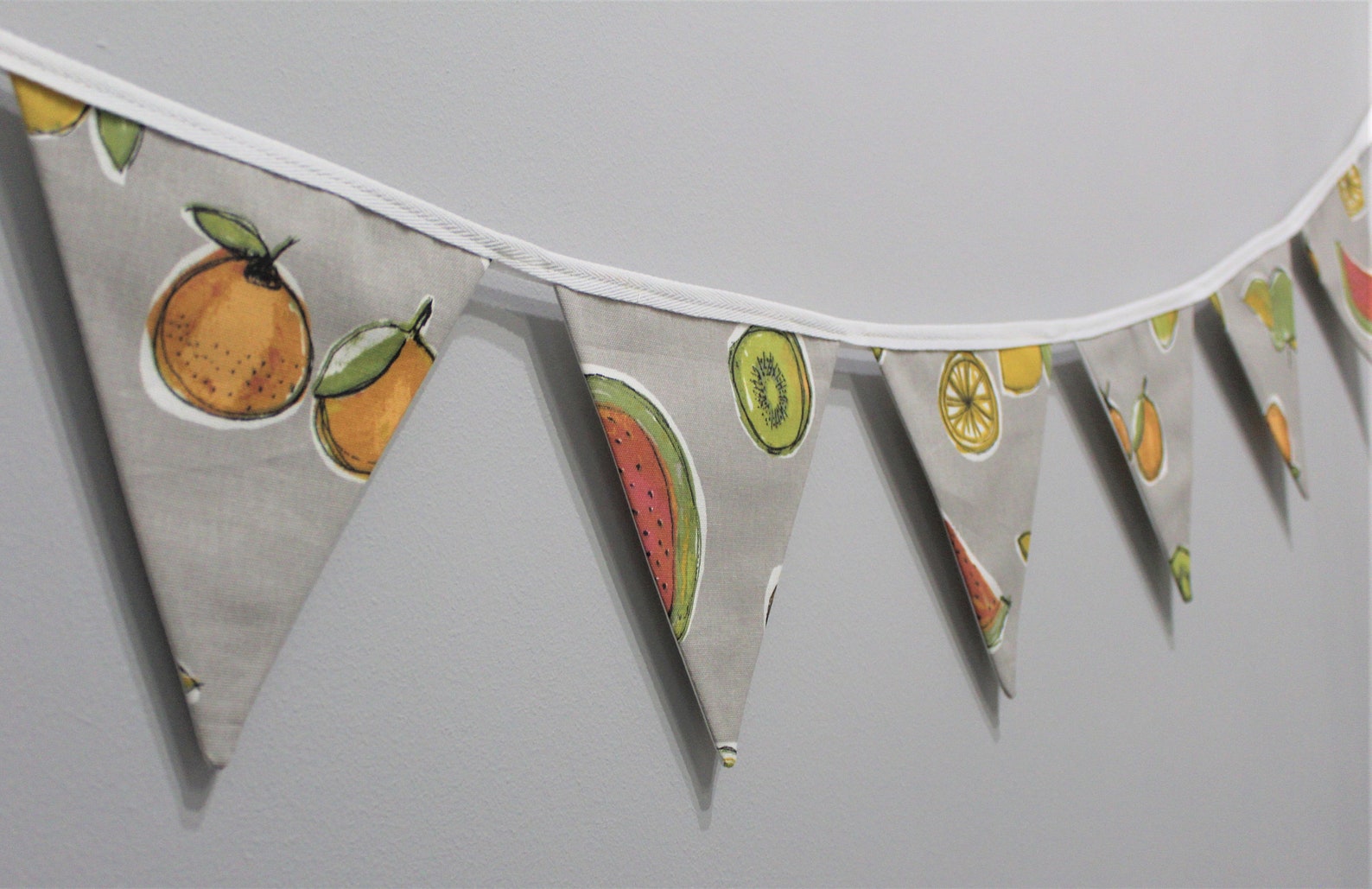 Fruit Bunting Cotton Bunting Fabric Bunting Indoor | Etsy