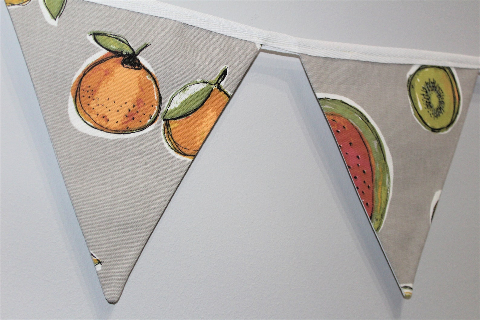 Fruit Bunting Cotton Bunting Fabric Bunting Indoor | Etsy