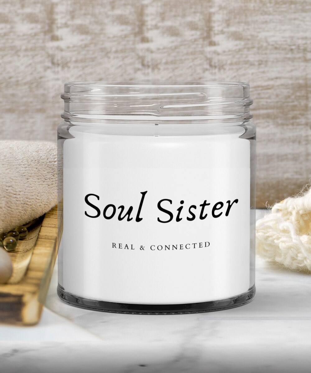 To My Soul Sister Candle Gift Luxe HandPoured Candle Gift Etsy