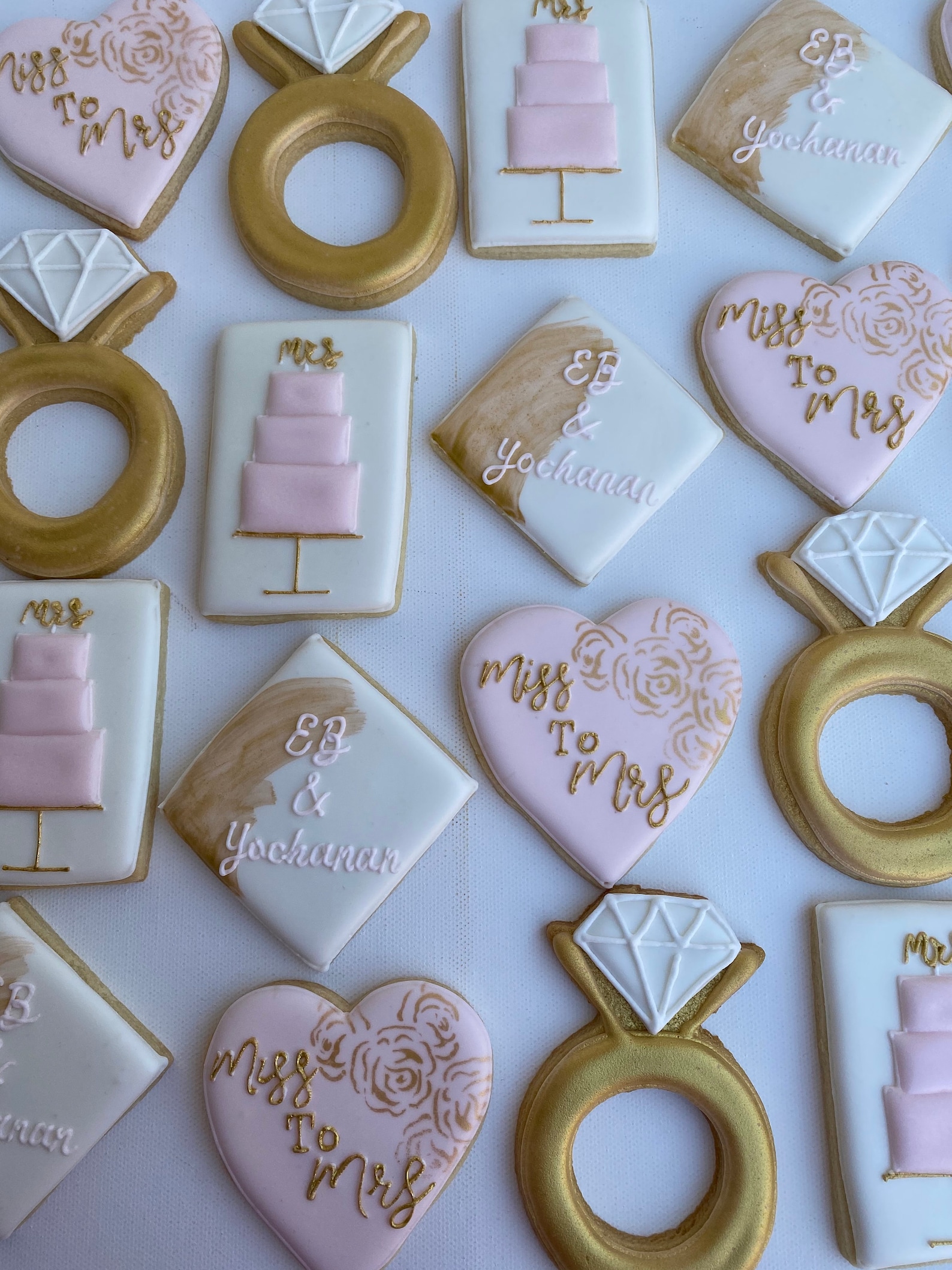 Bridal Shower Cookies Custom Kosher Cookies Etsy