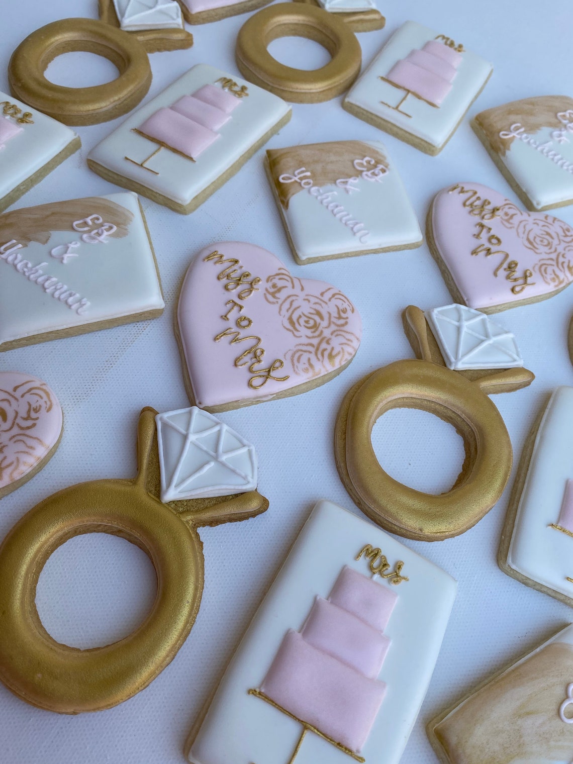 Bridal Shower Cookies Custom Kosher Cookies Etsy