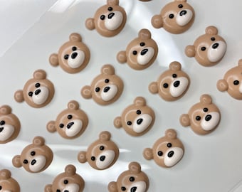 Royal Icing Teddy Bear  Transfers