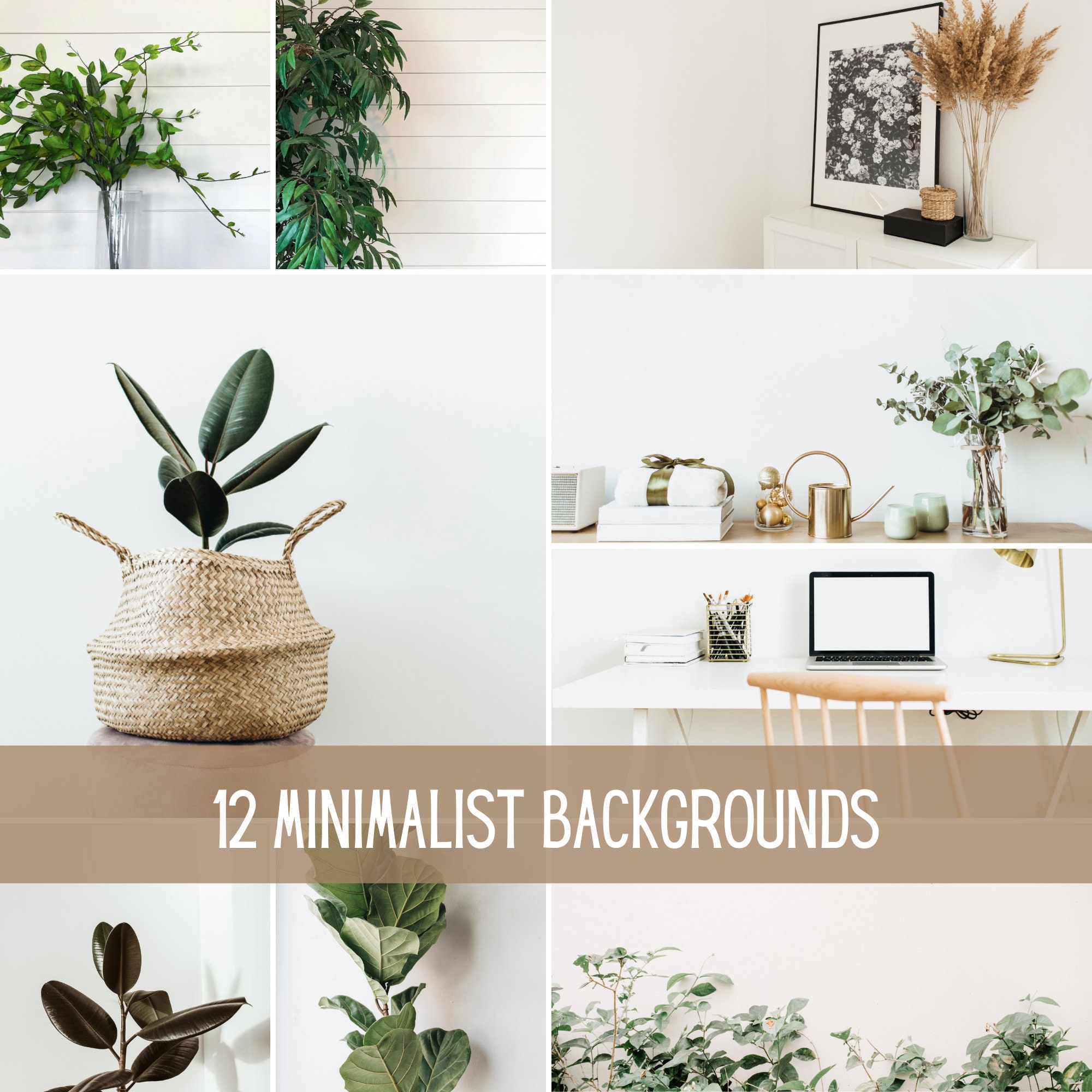 Templates Paper Design & Templates Custom Zoom Virtual Background Design minimal modern simple