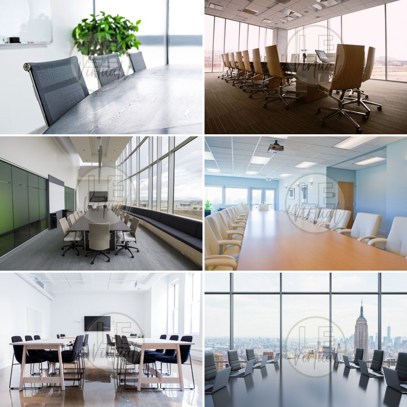 12 CONFERENCE ROOM ZOOM Backgrounds-zoom Meeting Virtual - Etsy Sweden