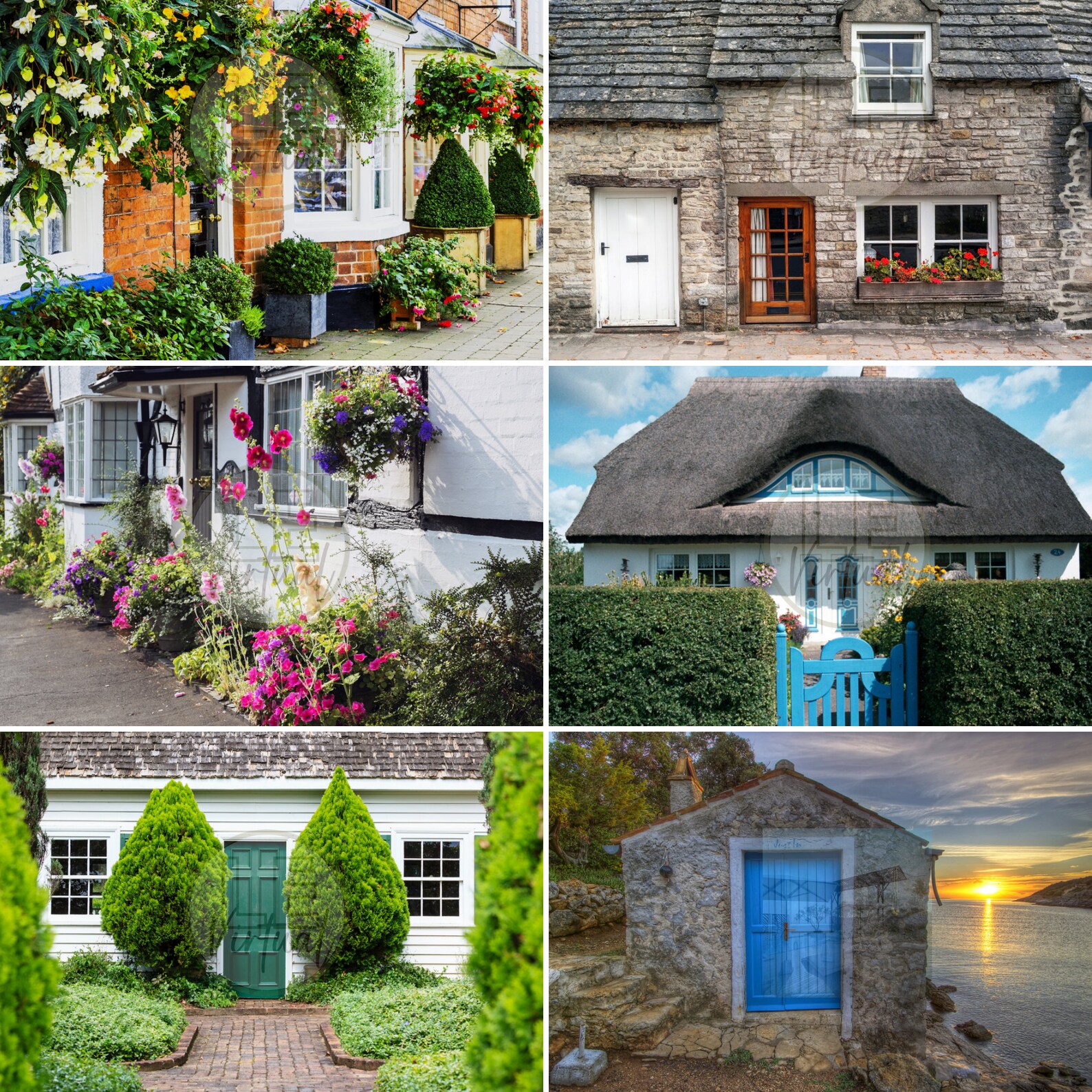 12 COUNTRY COTTAGE Zoom Backgroundszoom Meeting Virtual Etsy UK