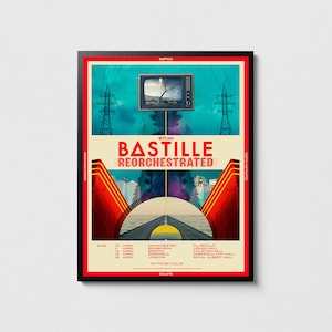 Bastille ReOrchestrated Tour Poster: Music Wall Art