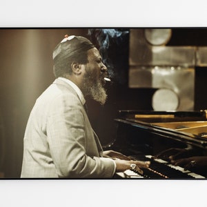 Thelonious Monk poster, Thelonious Monk print, Jazz icons of all time, Jazz poster, For jazz lover