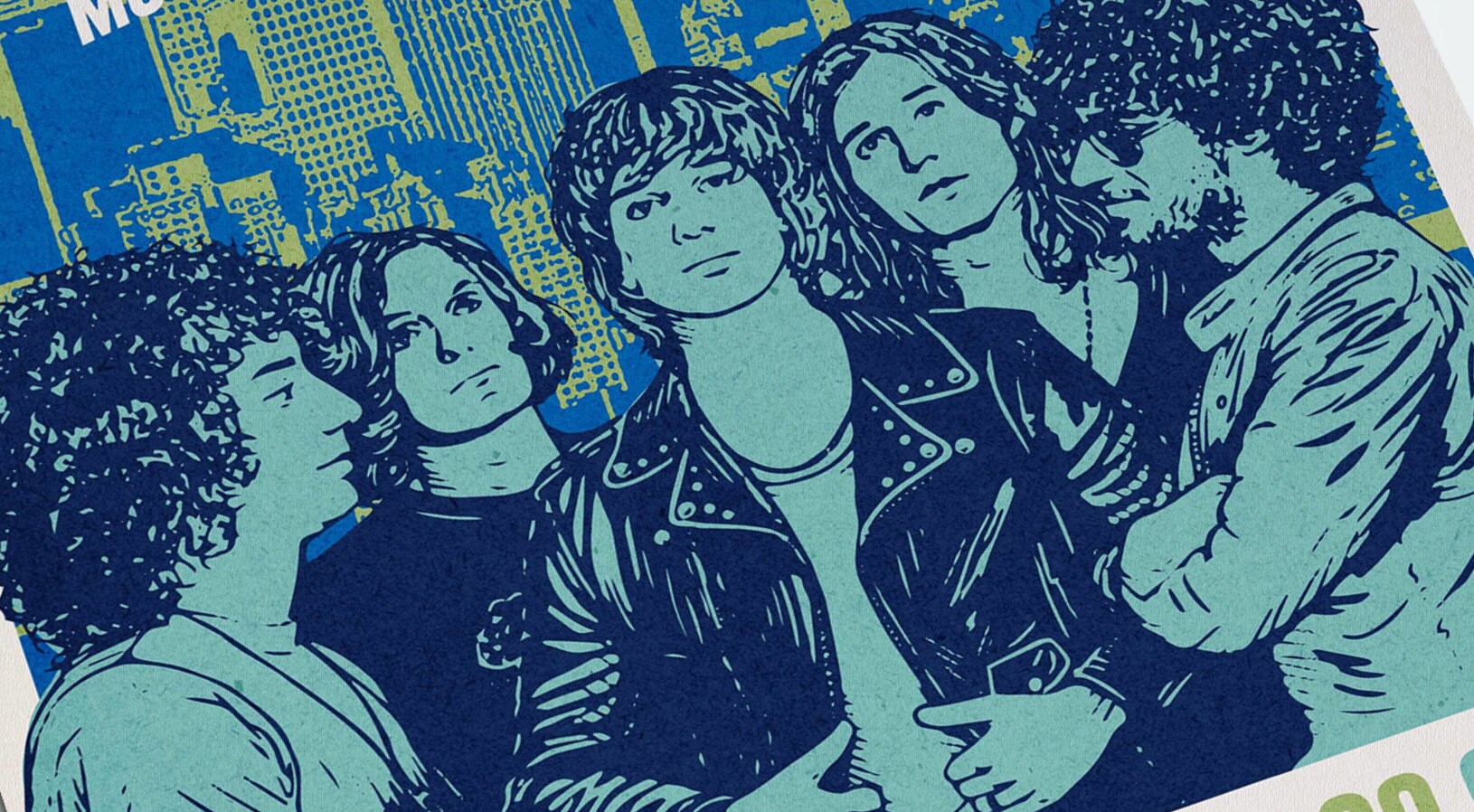 The Strokes Concert Poster, the Strokes Print, Music Room Decor