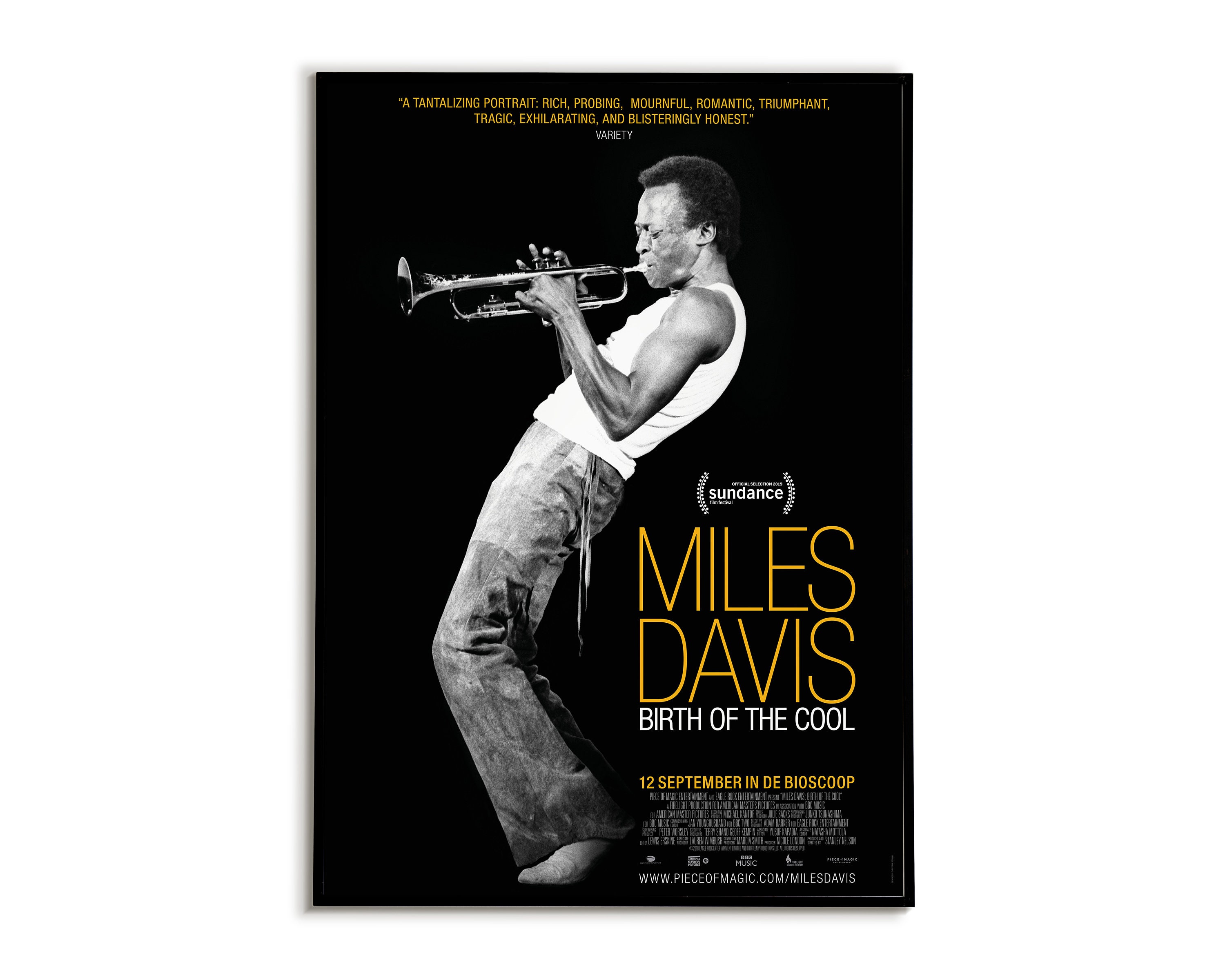 Miles Davis poster, Miles Davis Birth of the Cool movie print, Jazz art, Jazz wall decor, For jazz lover's room