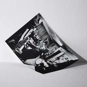 Printed on high-quality paper, this poster preserves the essence of that legendary era, making it a perfect addition to any jazz enthusiast's collection or music-themed space.