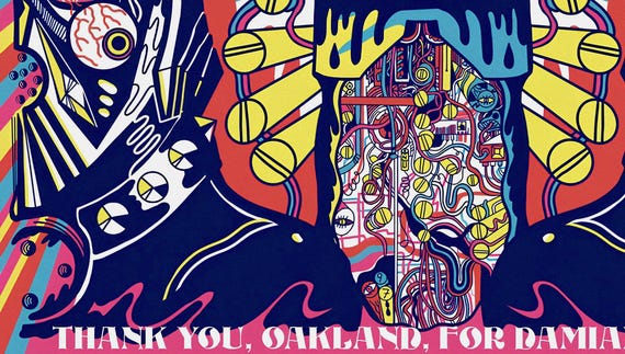 Portugal the Man Poster: Fox Theater Oakland Concert Print - Etsy