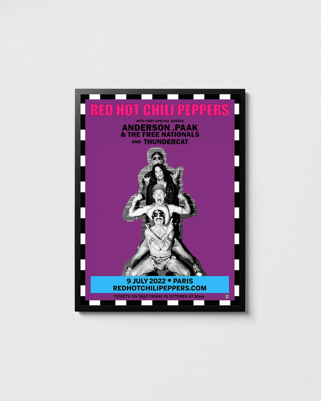 希少】RED HOT CHILI PEPPERS A1ポスター/ラミネート加工 il_fullxfull