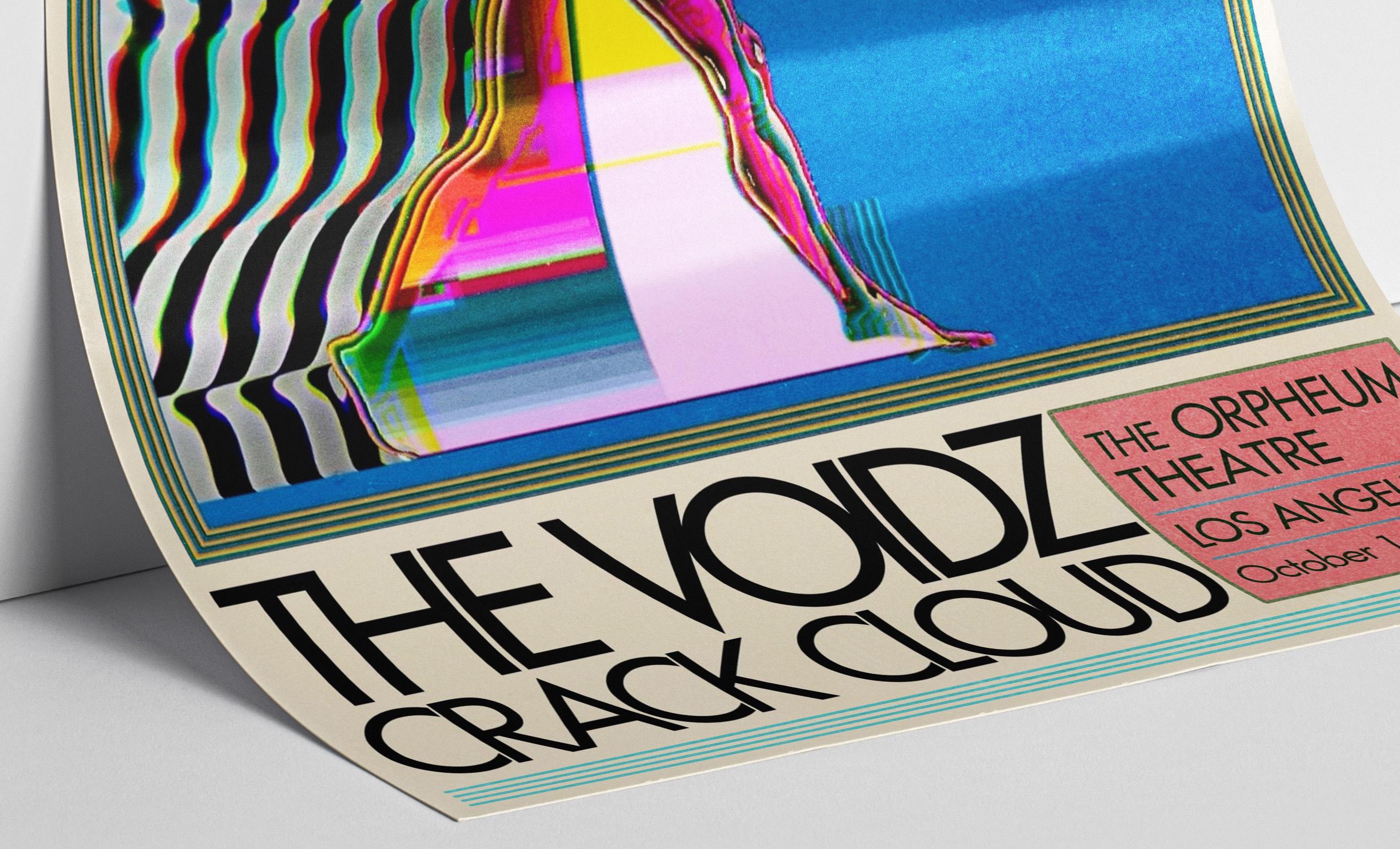 The Voidz Poster - the Orpheum Theatre, Los Angeles Concert Print