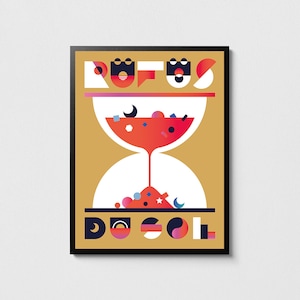 Rufus Du Sol poster - Solace album art print, EDM poster, Dance music posters, Music wall decor