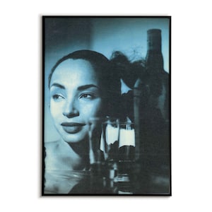 Sade poster, Sade Adu print, Music wall decor, Romantic art