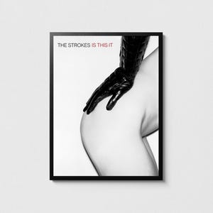 The Strokes Poster, The Strokes Is This It Album Druck, Rockmusik Kunst, Musik Wanddekor