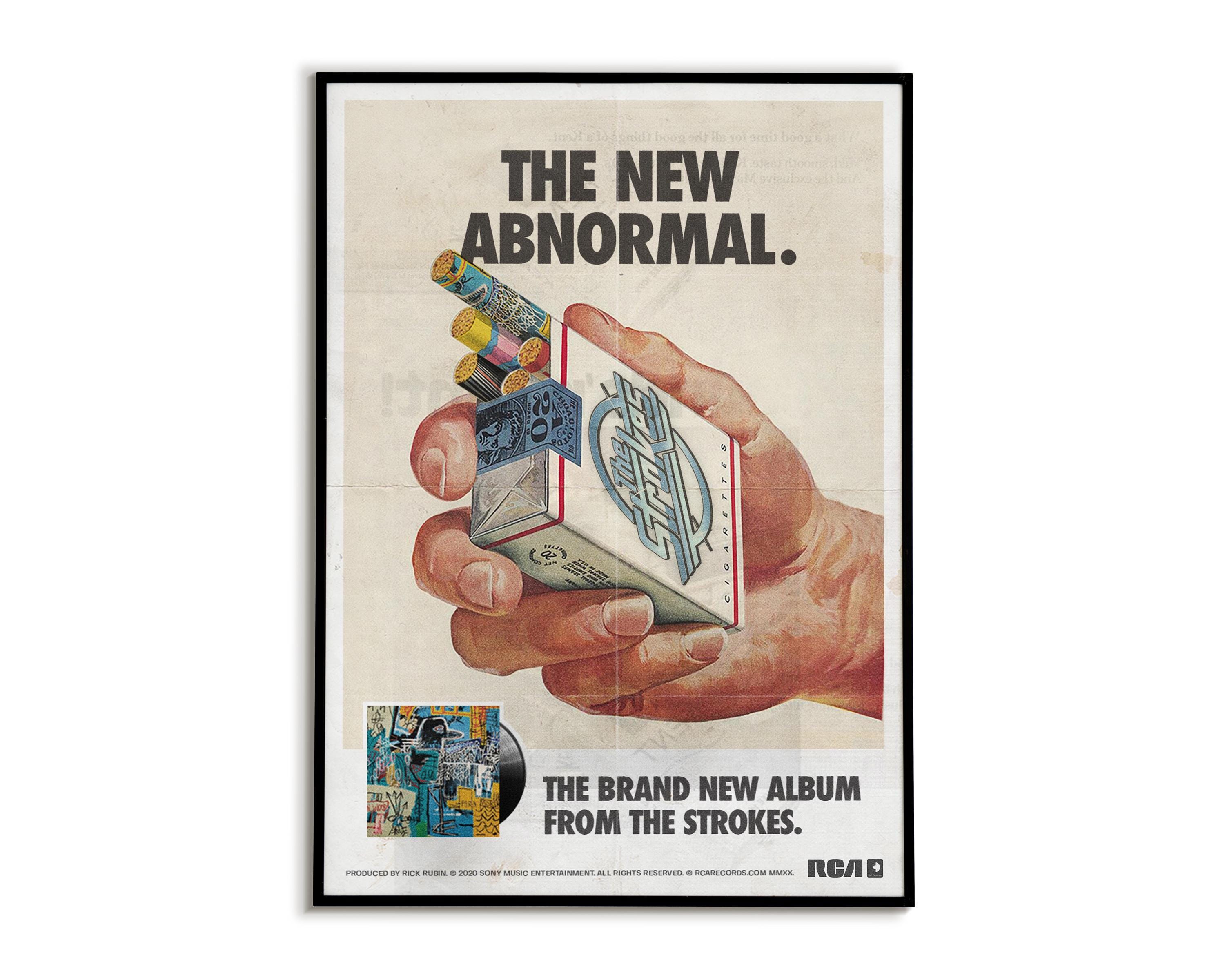 The Strokes the New Abnormal Poster: Indie Music Wall Art