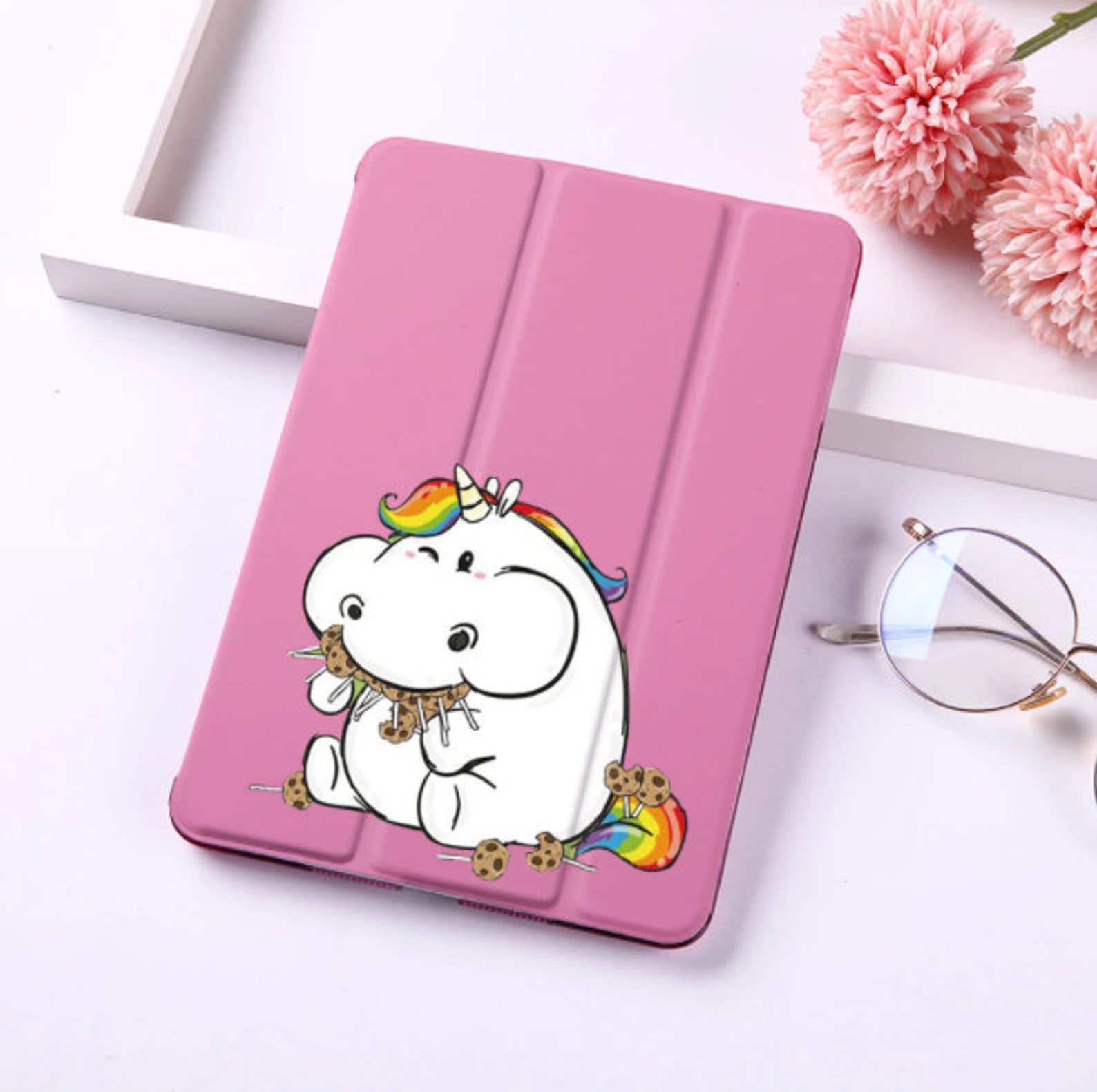 Cute Unicorn Ipad Case Unicorn Ipad Case for Ipad 7th 8th Etsy