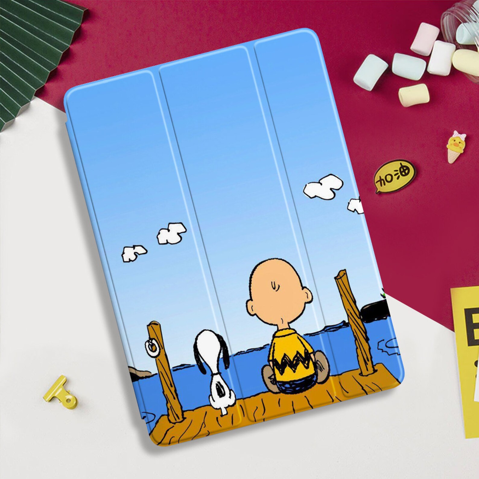 Snoopy iPad Case charlie brown iPad case para iPad 7th 8th Etsy