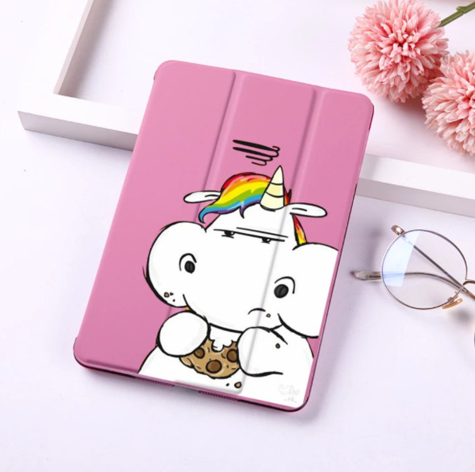 Cute Unicorn Ipad Case Unicorn Ipad Case for Ipad 7th 8th Etsy