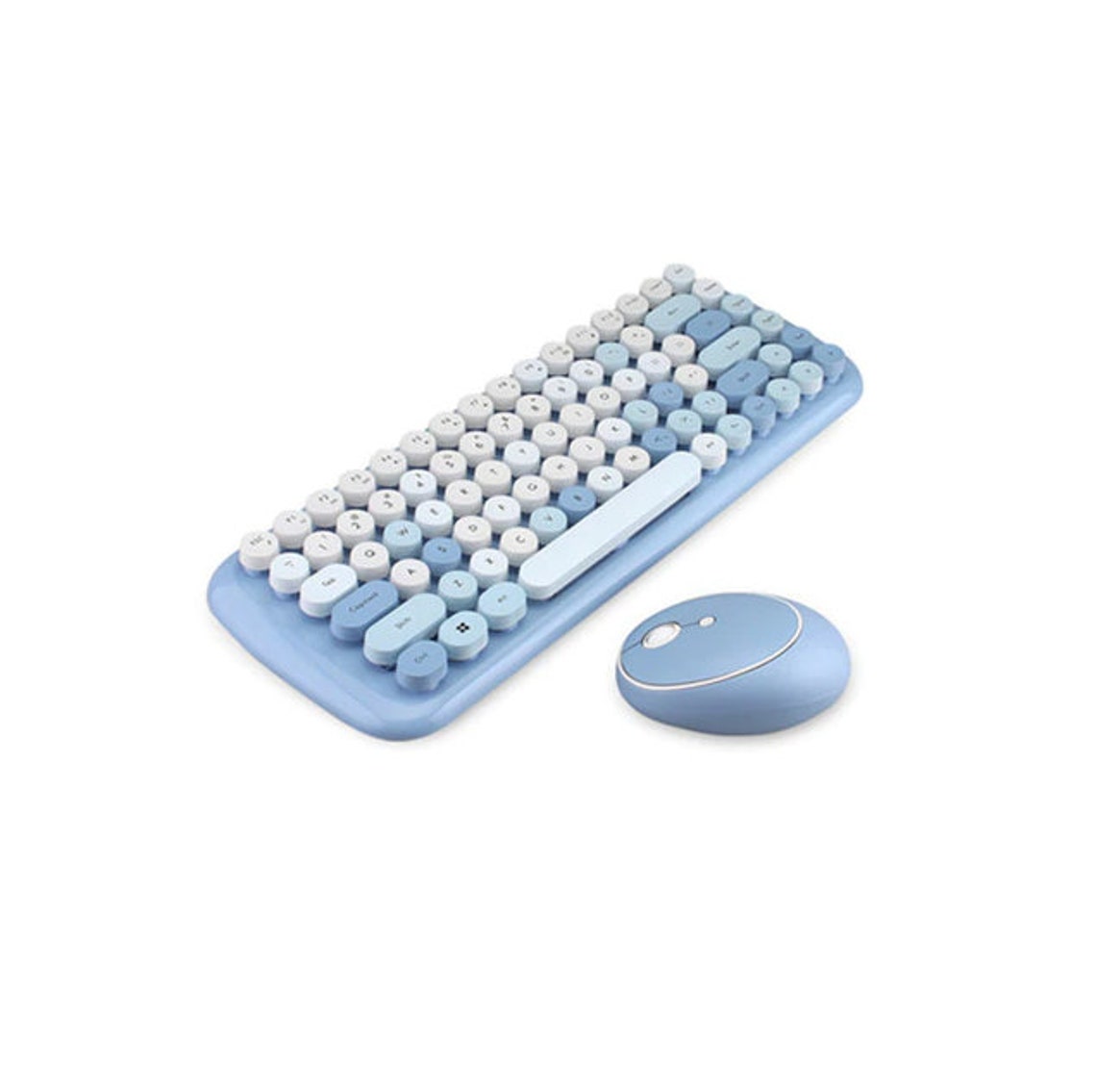 Wireless Bluetooth Keyboard Mouse Gaming Keyboard Pastel Etsy