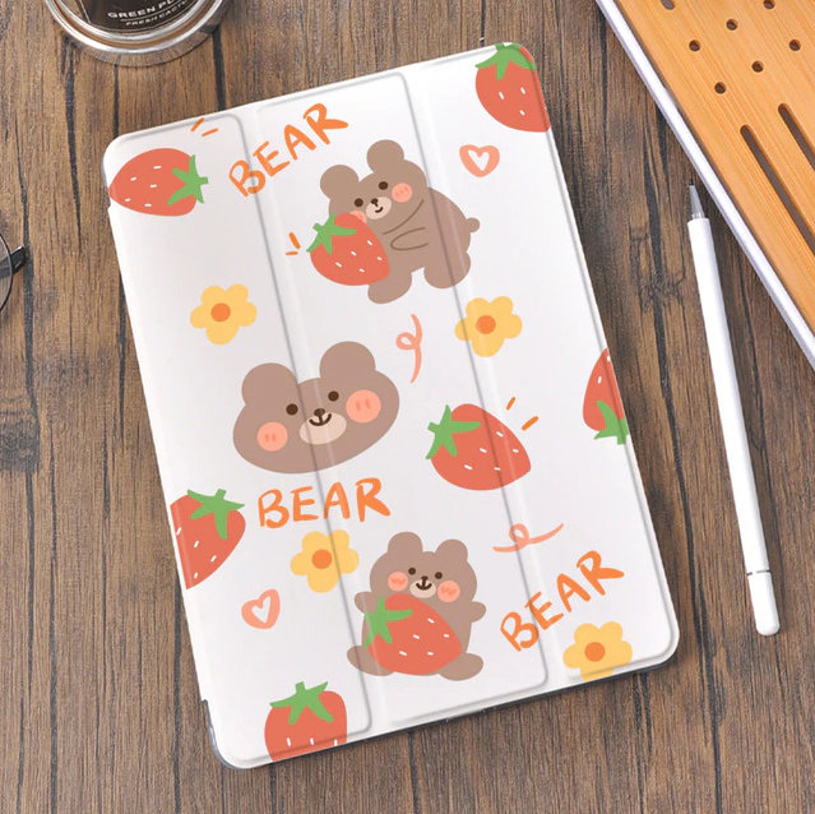 Cute Cartoon iPad Case Kawaii iPad Case For iPad 7th 8th Etsy
