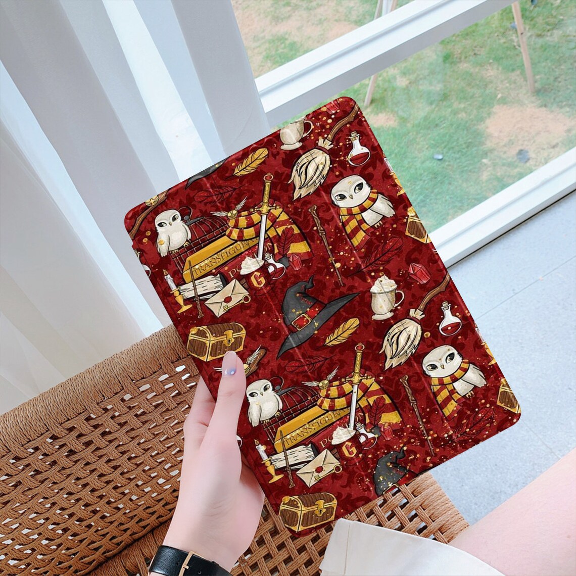 Harry Potter iPad Case Cartoon iPad Case For iPad 7th 8th Etsy