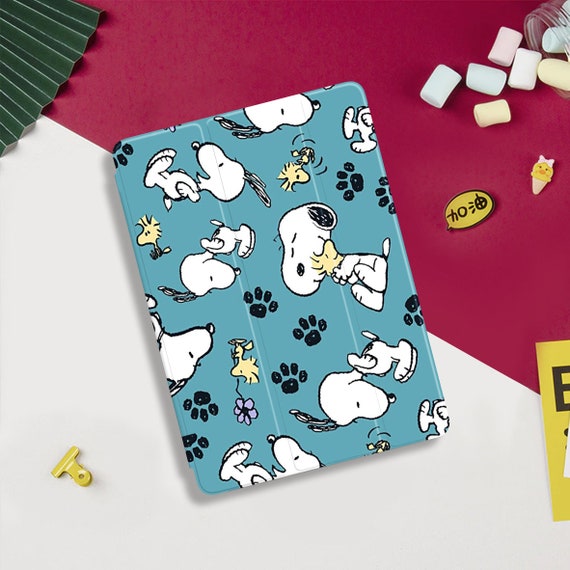 Snoopy Ipad Case Charlie Brown Ipad Case for Ipad 7th 8th Etsy