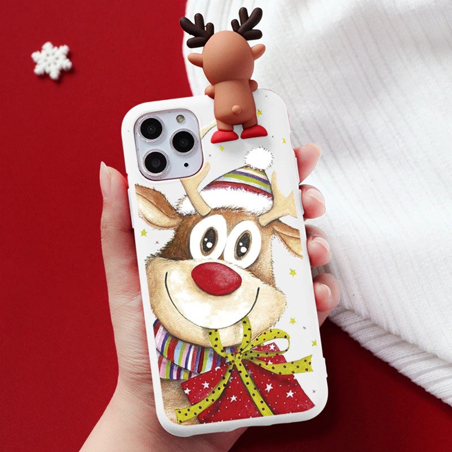 Merry Christmas Phone Case Christmas for Variety of Iphone Etsy