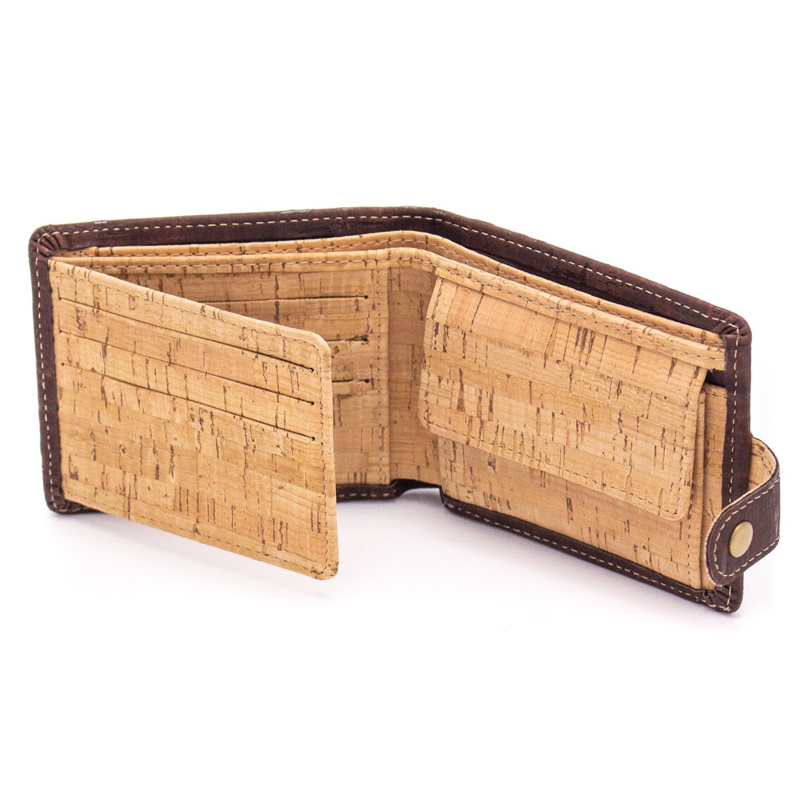 Men's Cork BiFold Wallet Premium Cork Men's Wallet Etsy