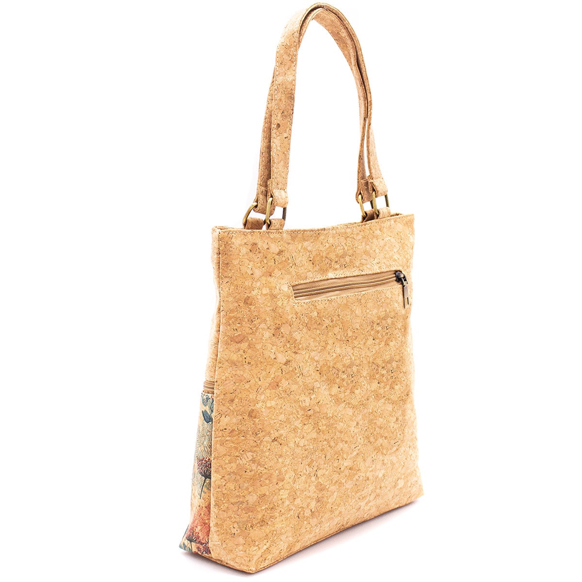 Tote Cork Handbag in Natural Cork Cork handbags Handbags Etsy