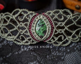 Bracelet with gemstone "Morgana"