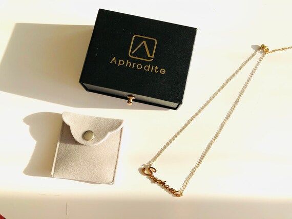 Customized Name Necklace Dainty Name 