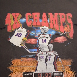 HOUSTON COMETS &quot;4X CHAMPS&quot; Tee