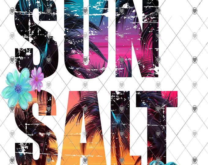 Sun Salt Sand png download, shirt design, Png file