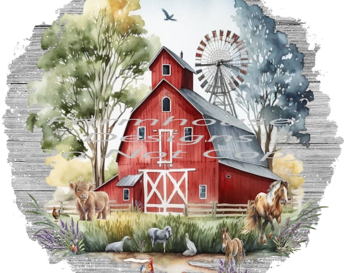 Red Barn, farm animals , barnwood background, Round Door sign Png,  download, round door png, welcome sign