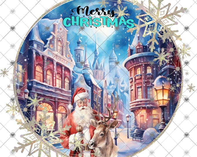 Merry Christmas, Vintage Santa Claus, Digital Download, Shirt Design, Door sign Png, digital download, png file