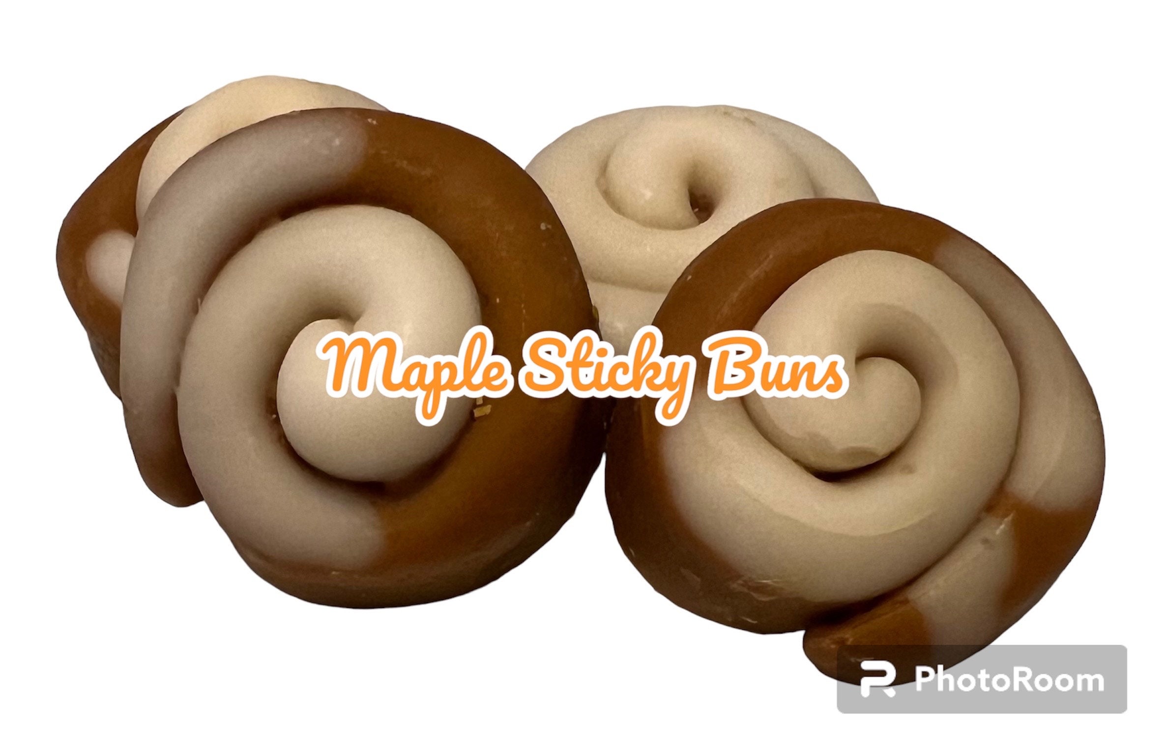 Maple Sticky Buns Scented 2.5oz. Handmade Wax Melt Clam Shell