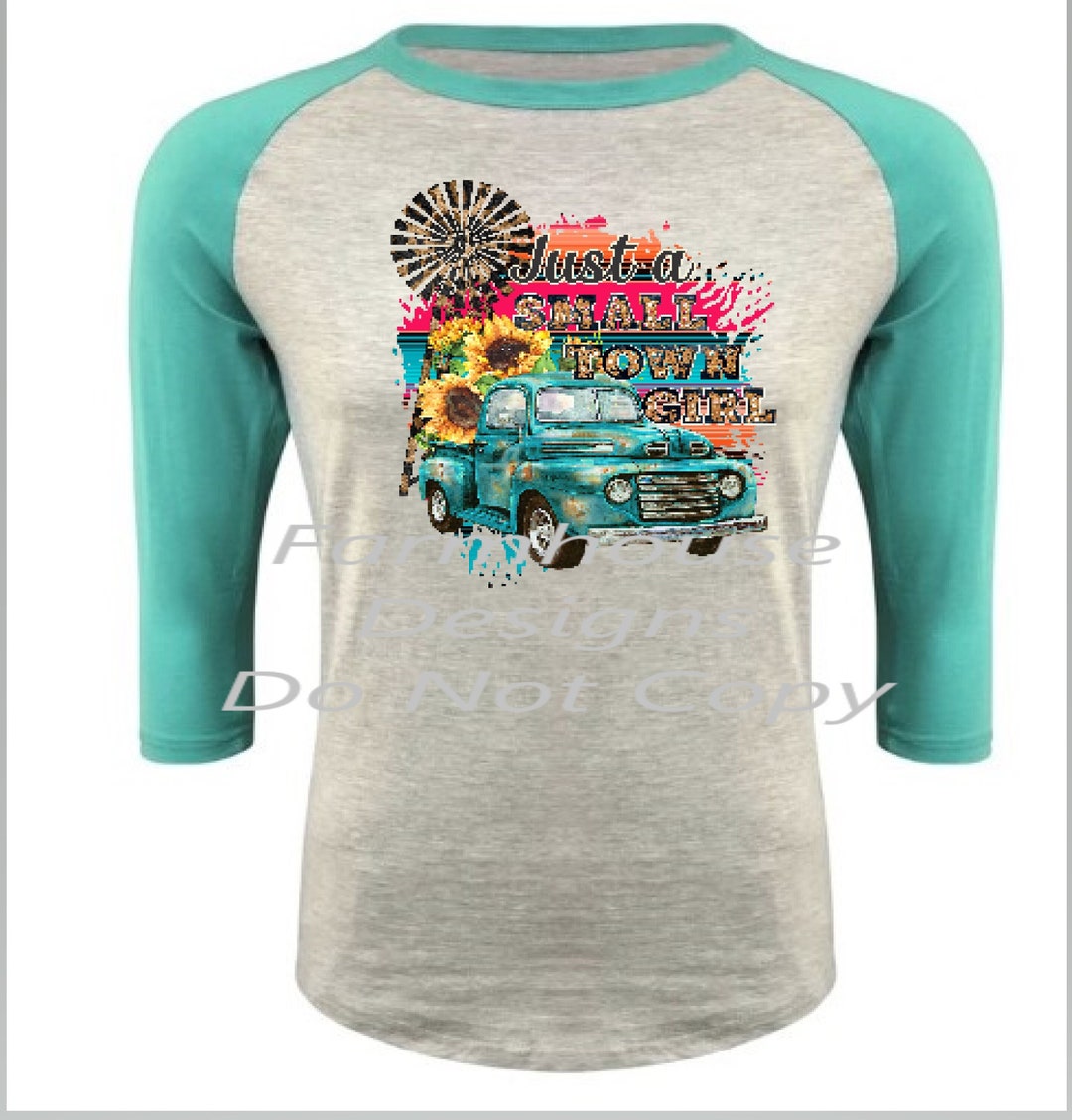 Tiffany Blue Teal and Gray Unisex Raglan Shirt/ WITHOUT - Etsy