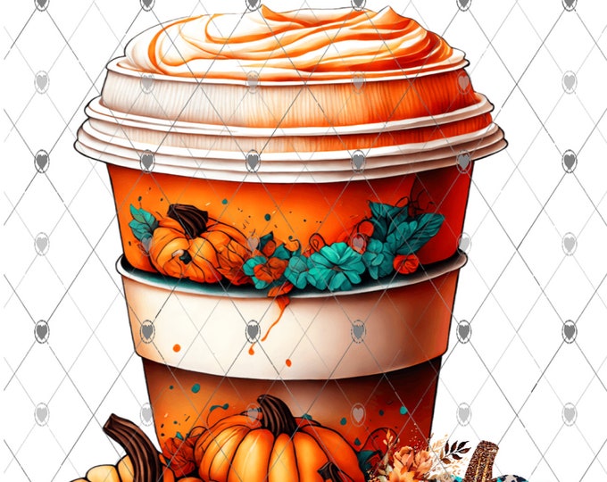 Hello Pumpkin, Fall Coffee , Pumpkins and Flowers, Fall png, Fall Shirt Design, Digital Download, png file