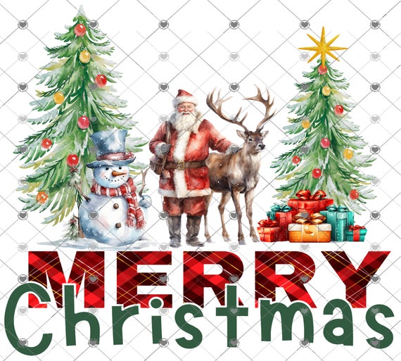 Merry Christmas Santa And Reindeer Shirt Merry Christmas Santa And Reindeer Shirt