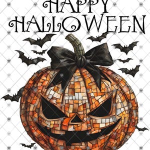 Joyeux Halloween, citrouille jack-o-lantern, téléchargement numérique, fichier png, design automne, design de chemise, png