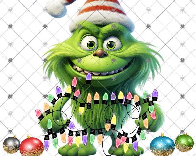 I regret nothing, Green Grinchy Critter, Christmas Download, Funny Christmas design, Shirt Design, Png, digital download