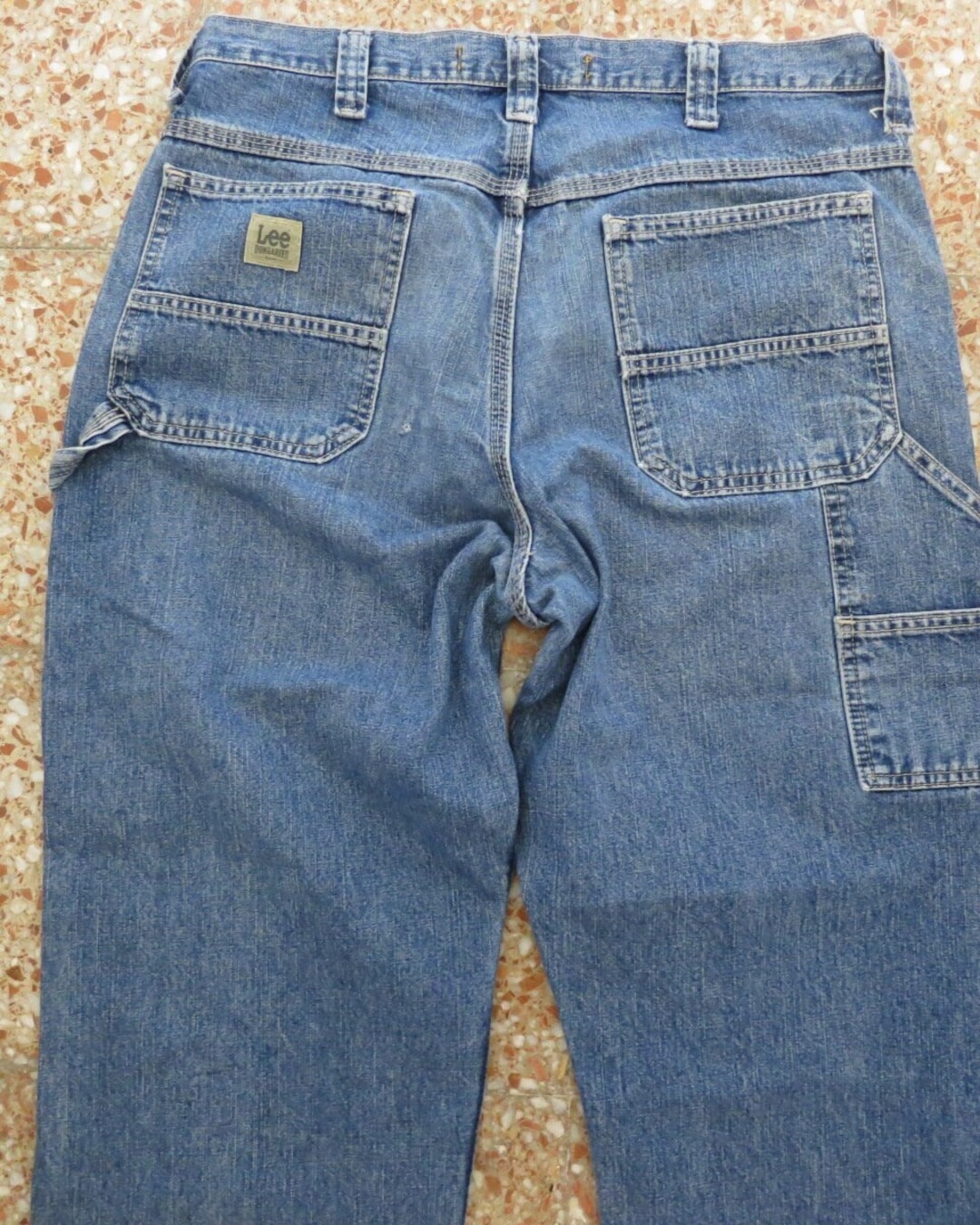 放送大学 割引 Dungarees. Jeans./ Carpenter Lee Vintage 34x30 #vintage Exc. パンツ