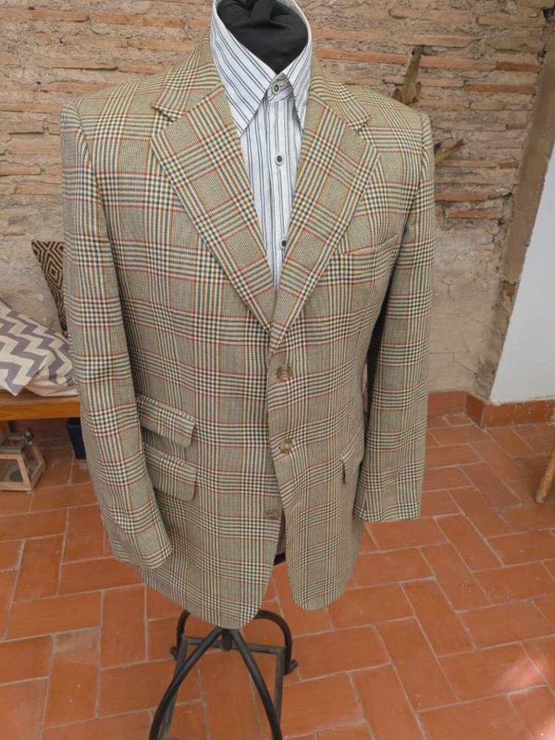 Vintage Tweed Check Austin Reed Blazer Jacket,sz.m Made in England ...