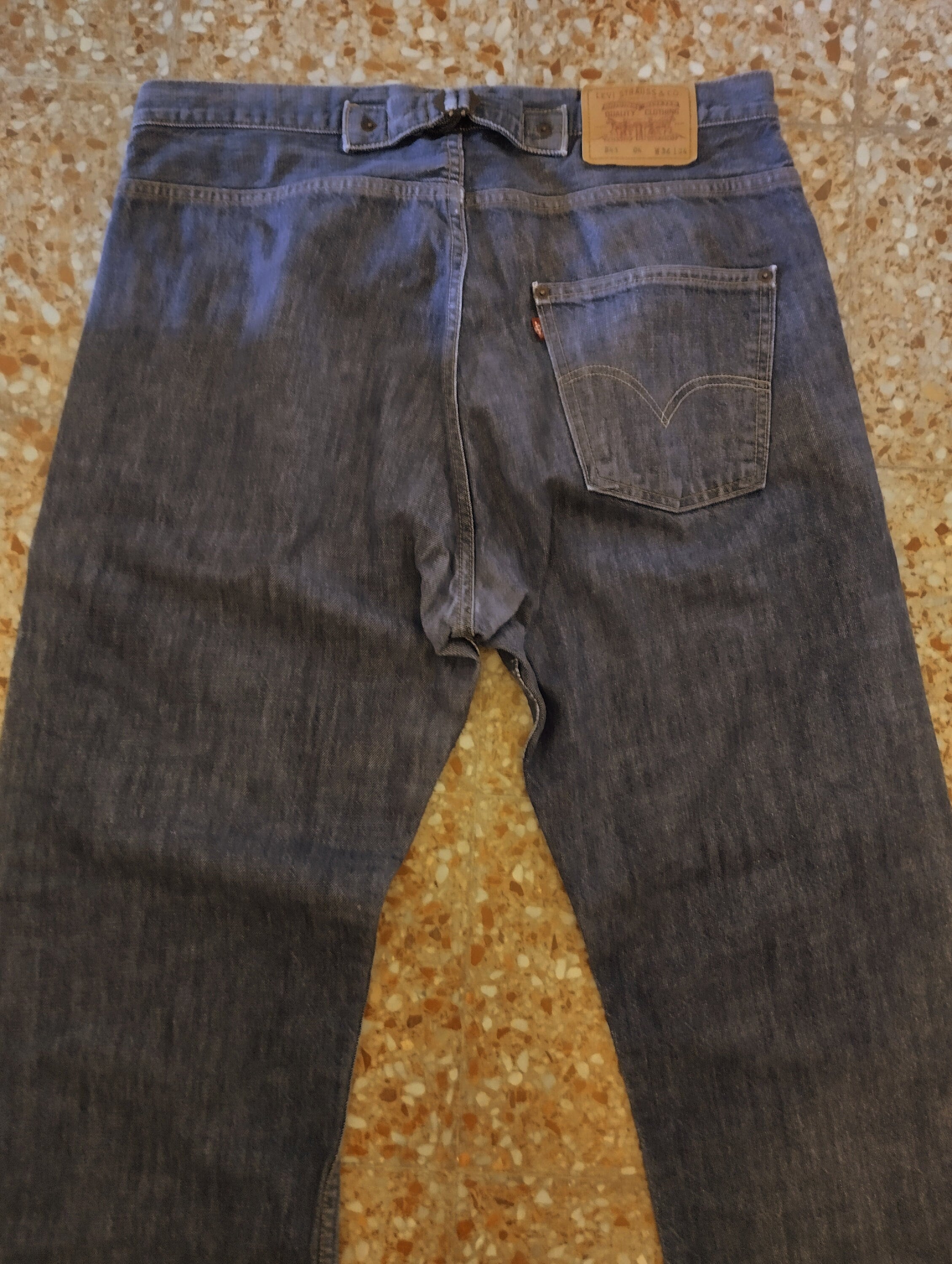 Original Vintage Levi's Cinch Back,541 Loose Fit Jeans.. 36